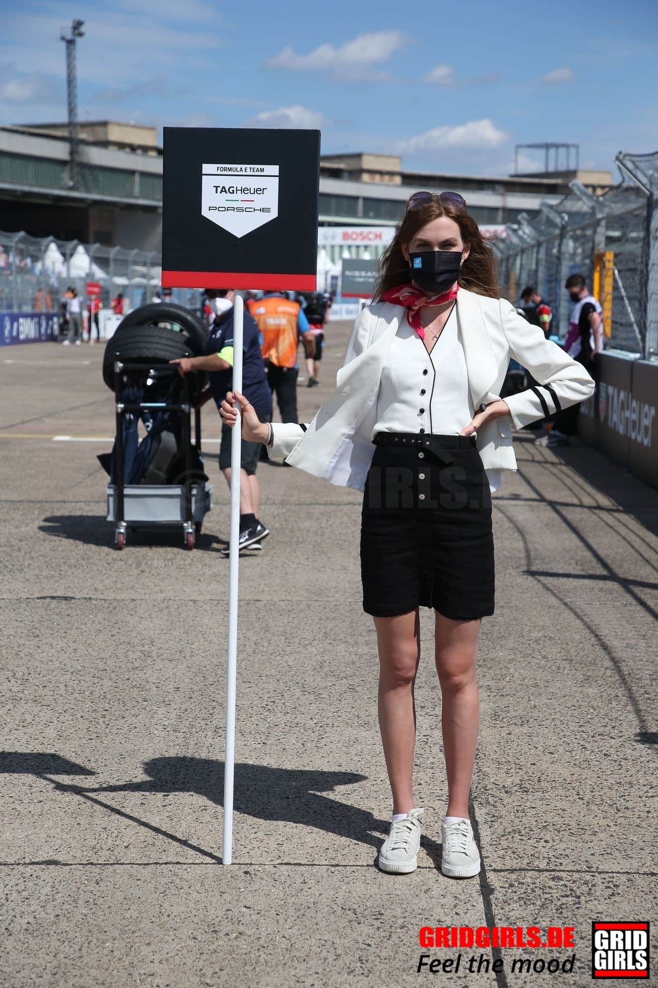 Formel E Grid Girls aus Berlin 2021