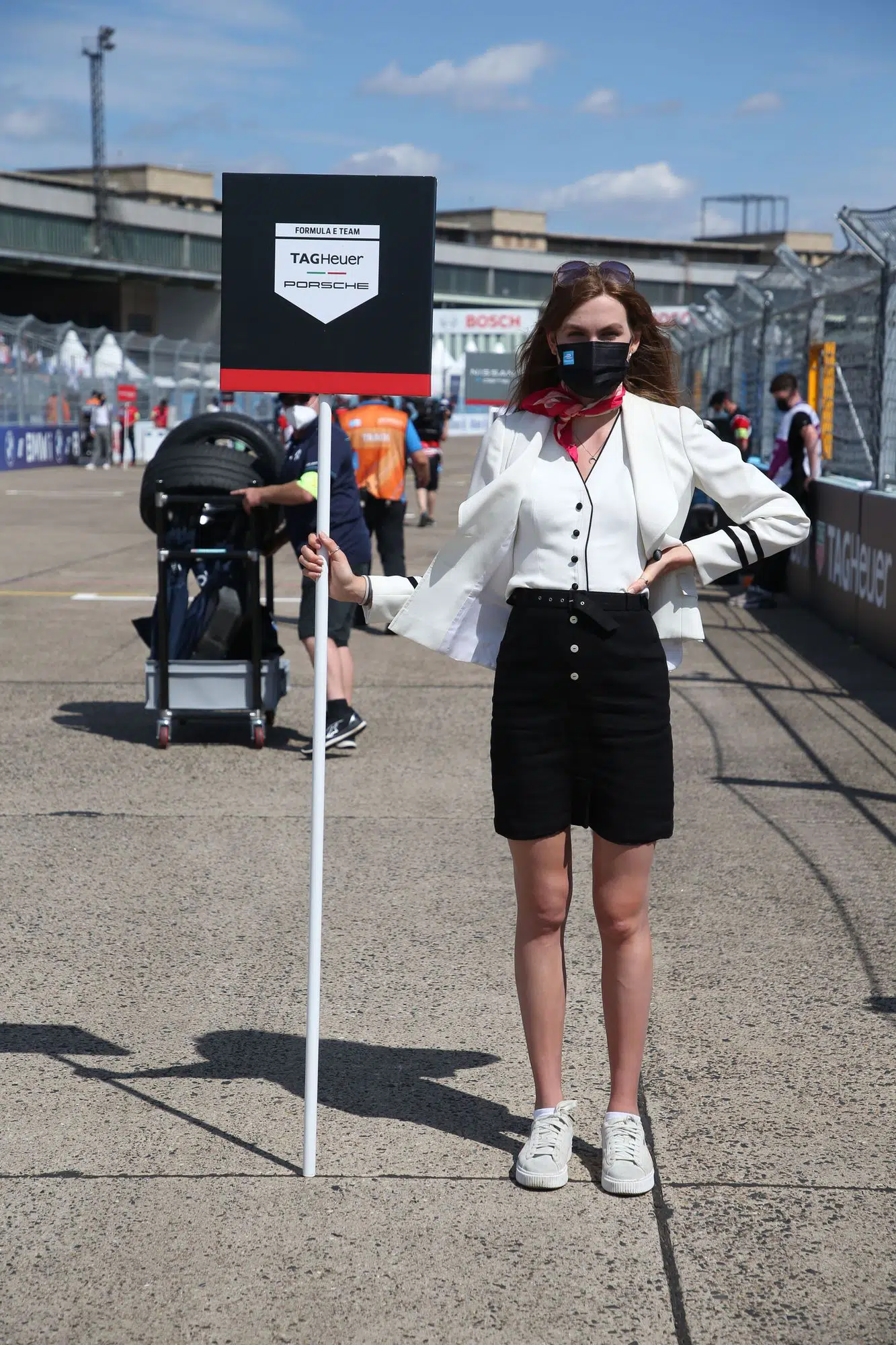 Formel E Grid Girls aus Berlin 2021